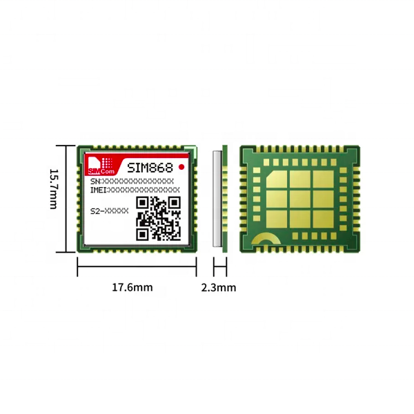 SIM868 High quality distributor SIMCOM 2G gsm module Small size GSM/GPRS + GNSS module SIM868