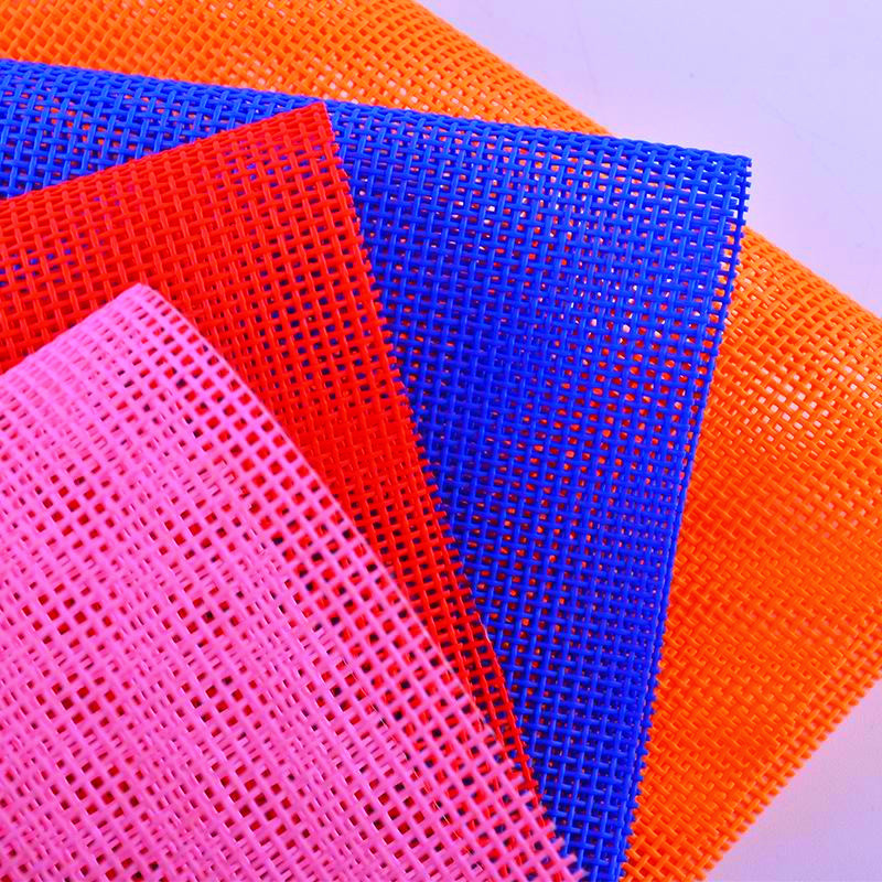 High Quality Anti UV PVC Chair Mesh Fabric for Office Beach Chair, Hammock, Floor Mat