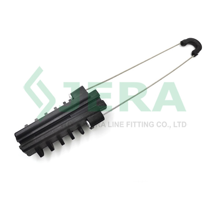 PA-37 FTTH figure 8 cable wedge type tension clamp