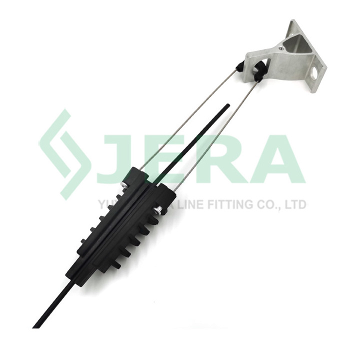 PA-37 FTTH figure 8 cable wedge type tension clamp