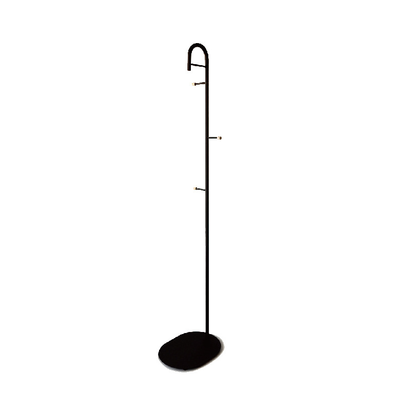 Bedroom and Hall Entrance Metal Coat Rack - Sturdy Floor Hanger for Garments