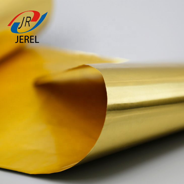 JEREL Gold pharmaceutical aluminum foil lidding coated foil for blitser packing