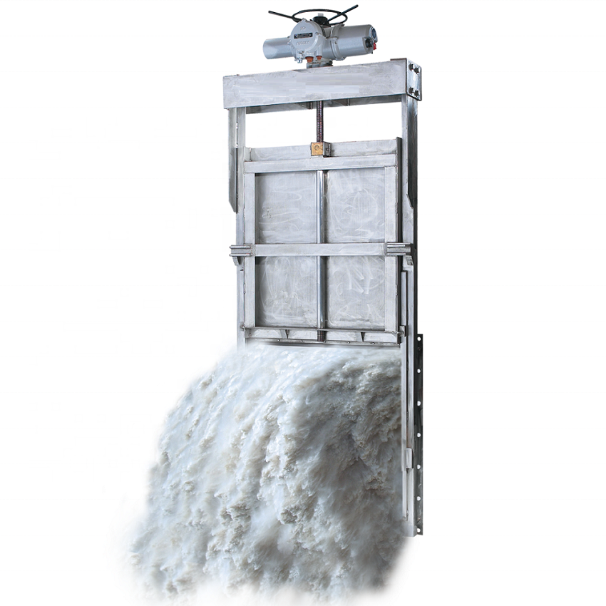 Customized Square Water Sluice Penstock Gate Valve Sluice Gate Valves