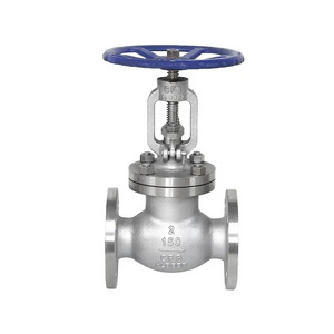 CF8 CF8M Bellows Seal Globe Valve Class 300 Flanged Cast Steel A216 WCB / Stainless Steel Flange Steam ANSI 150LB Manual Valve