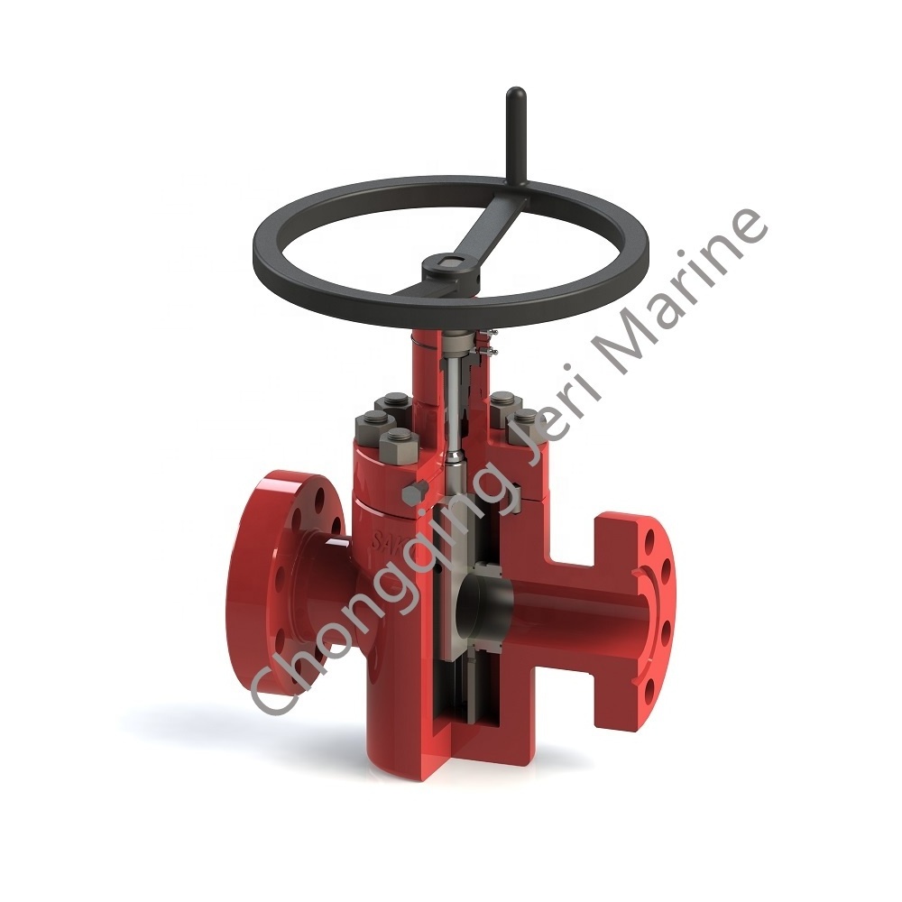 Hydraulic General High Pressure Oil Gate Valves Api 6A Gate Valve for Oil and Gas Oil Flow Control Valve Manual 1 Years PR1, PR2