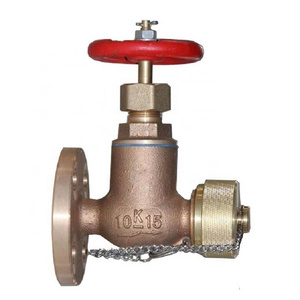 JIS F7334 5K/10K Globe Hose Valve Water Normal Temperature Gas Control Valve General Manual Ba;l Fuel Ball Valve Marine Bronze