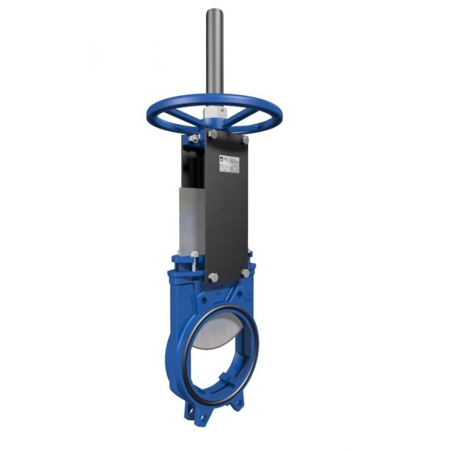 Stainless Steel /Cast Iron Bi-directional high pressure wafer style knife gate valve