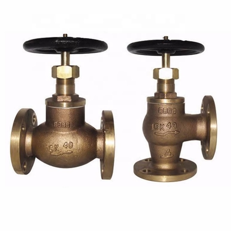 JIS F7398 Self Closing Valve Standard Bronze Marine Daily Water Pressure Control Valve Normal Temperature Drain Valves General