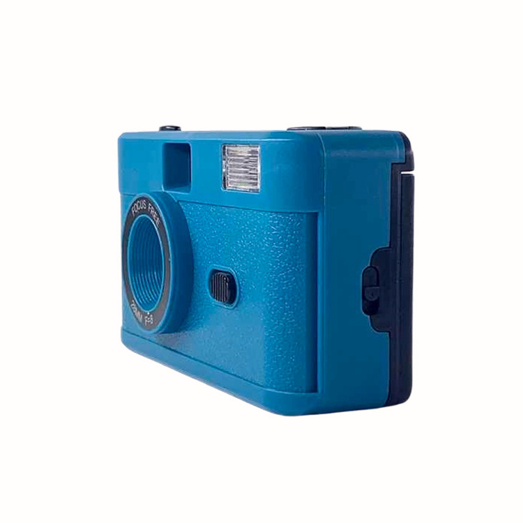 Wholesale 35mm Color Film Camera Reusable Flash Retro Point And Shoot Manual Film Roll Camera