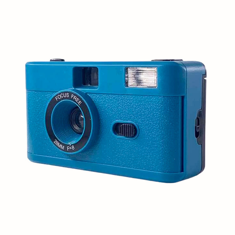 Wholesale 35mm Color Film Camera Reusable Flash Retro Point And Shoot Manual Film Roll Camera