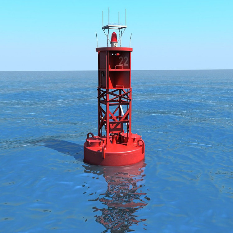 Customized marker marine buoy solar light navigation Buoy