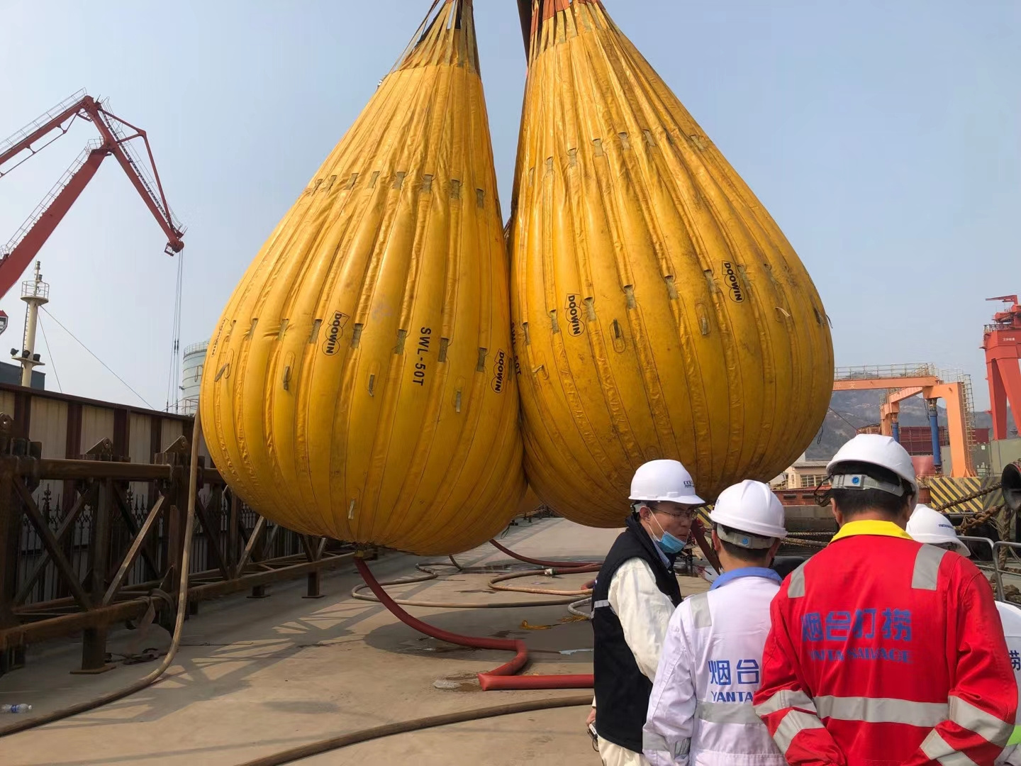 Good Quality Weight Used Lifeboat Water Pillow Load Test Water Bag