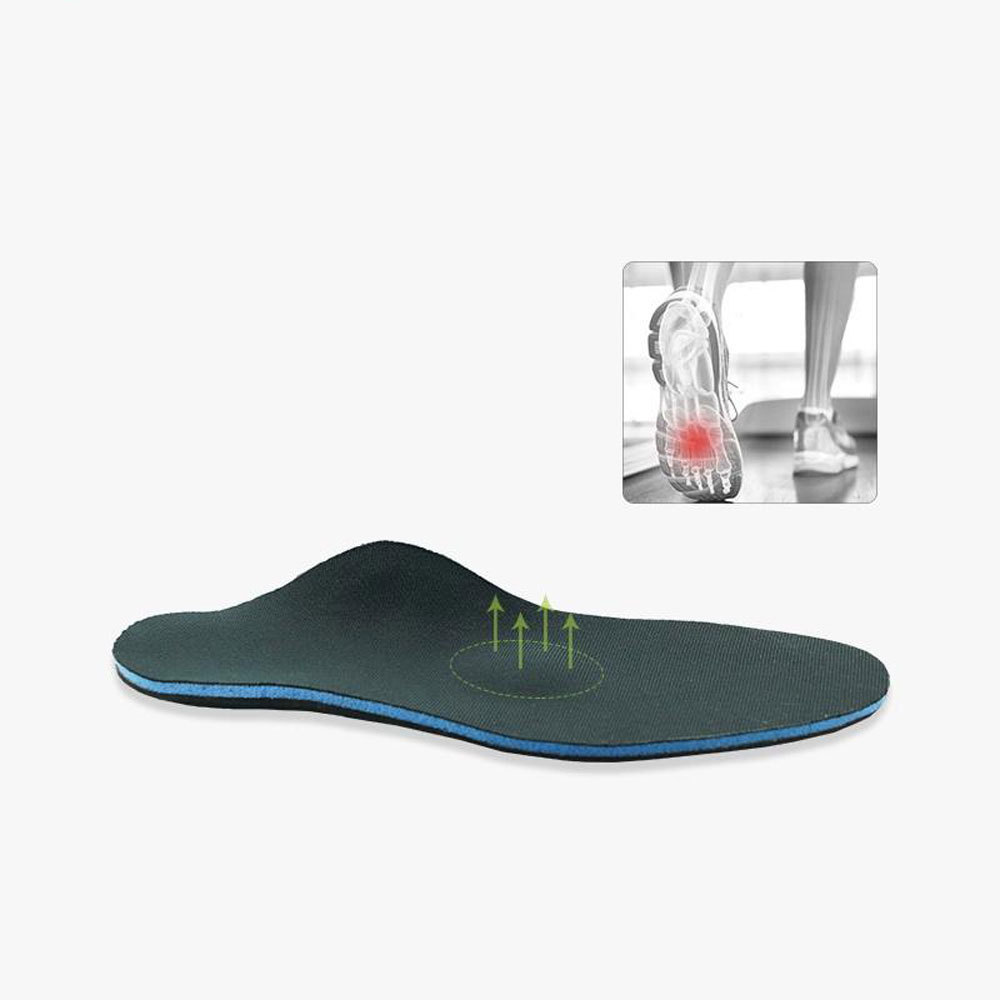 Unisex Sport Breathable Health Arch Support Orthotics Comfortable PU Foam Poron Pain Relief Insole