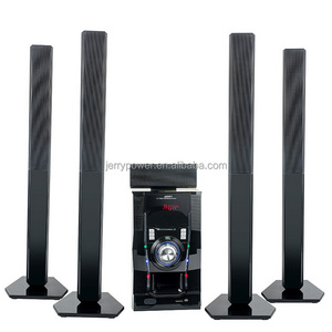 Long life time wooden case 5.1 home cinema audio surround sound speaker