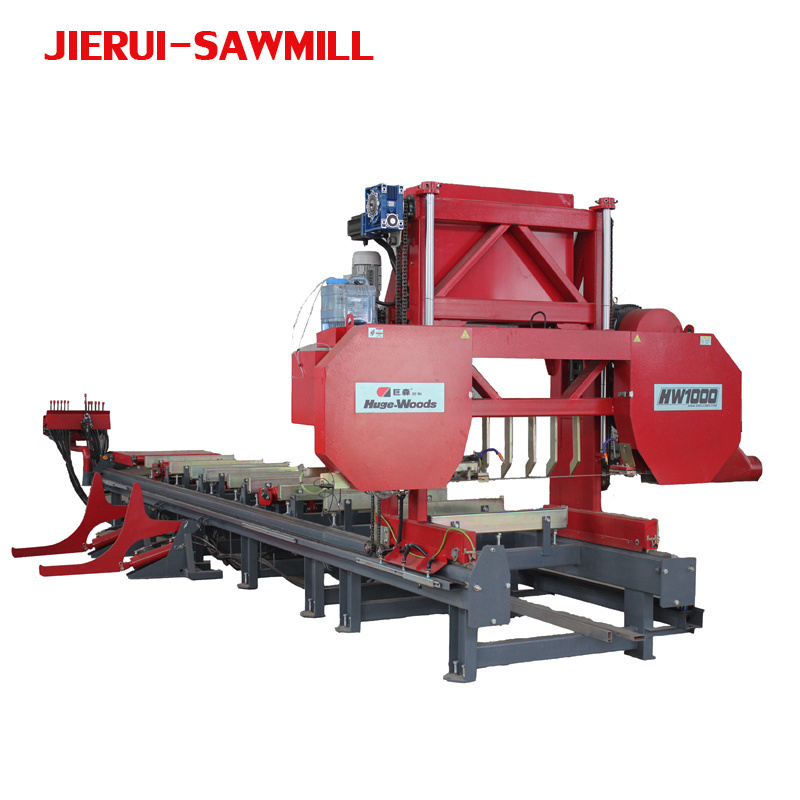 Jierui bandsaw Wood Saw Machines sawmill portable bandsaw mill band sawing machine sawmill machine  for wood cutting