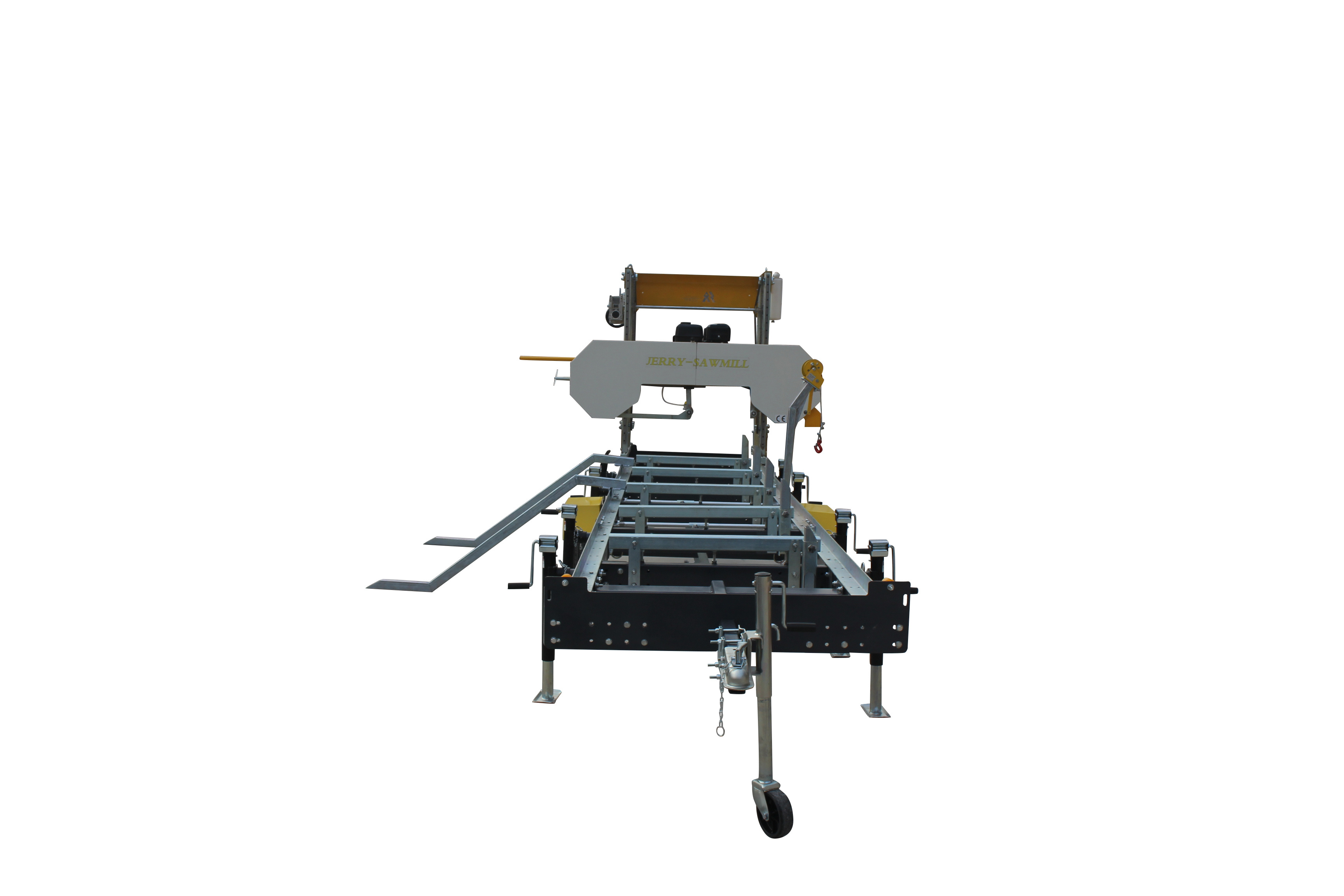 Jerry 2024 Sawmill Portable Bandsaw Mill Portable Saw Mills Sawmill Horizontal Band Saw Machine Cutting Tree Trunk Sawmill