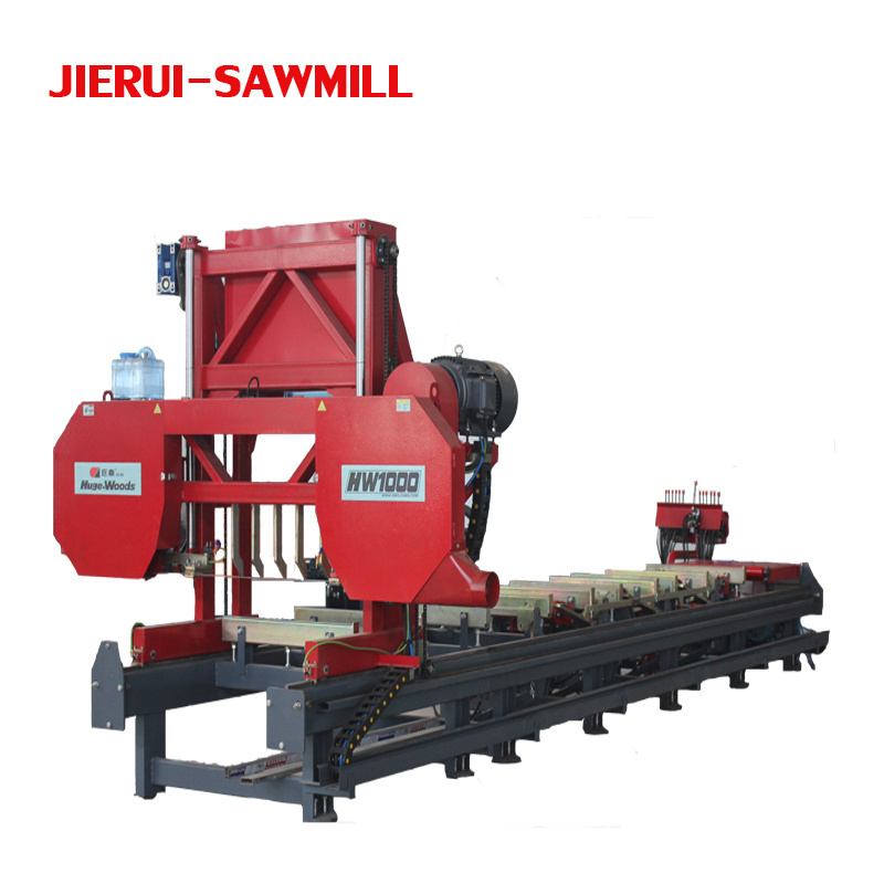 Jierui bandsaw Wood Saw Machines sawmill portable bandsaw mill band sawing machine sawmill machine  for wood cutting