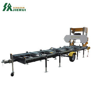 Jerry 2024 Sawmill Portable Bandsaw Mill Portable Saw Mills Sawmill Horizontal Band Saw Machine Cutting Tree Trunk Sawmill