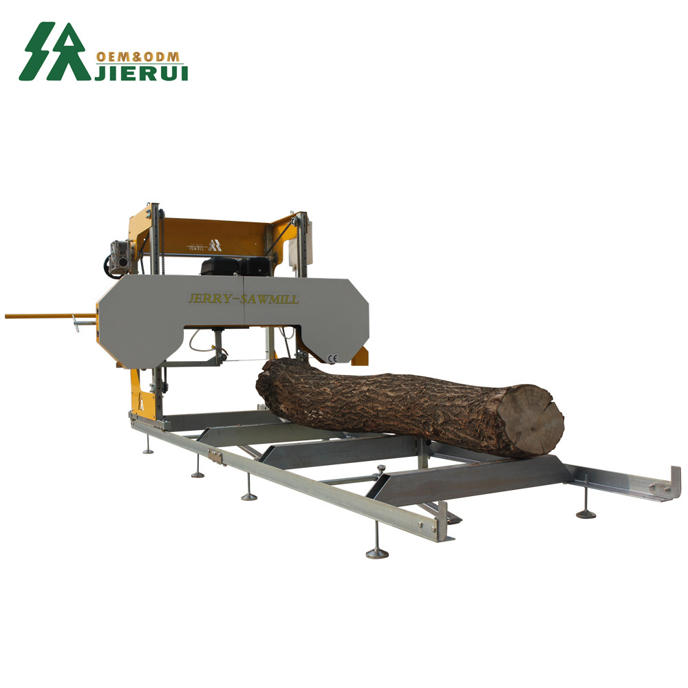 Jerry 2024 Band Saw Mill Wood Cutting Saw Machines Sale Timber Cutting Bandsaw Wheels Sawmill Machine Tractor Sawmill