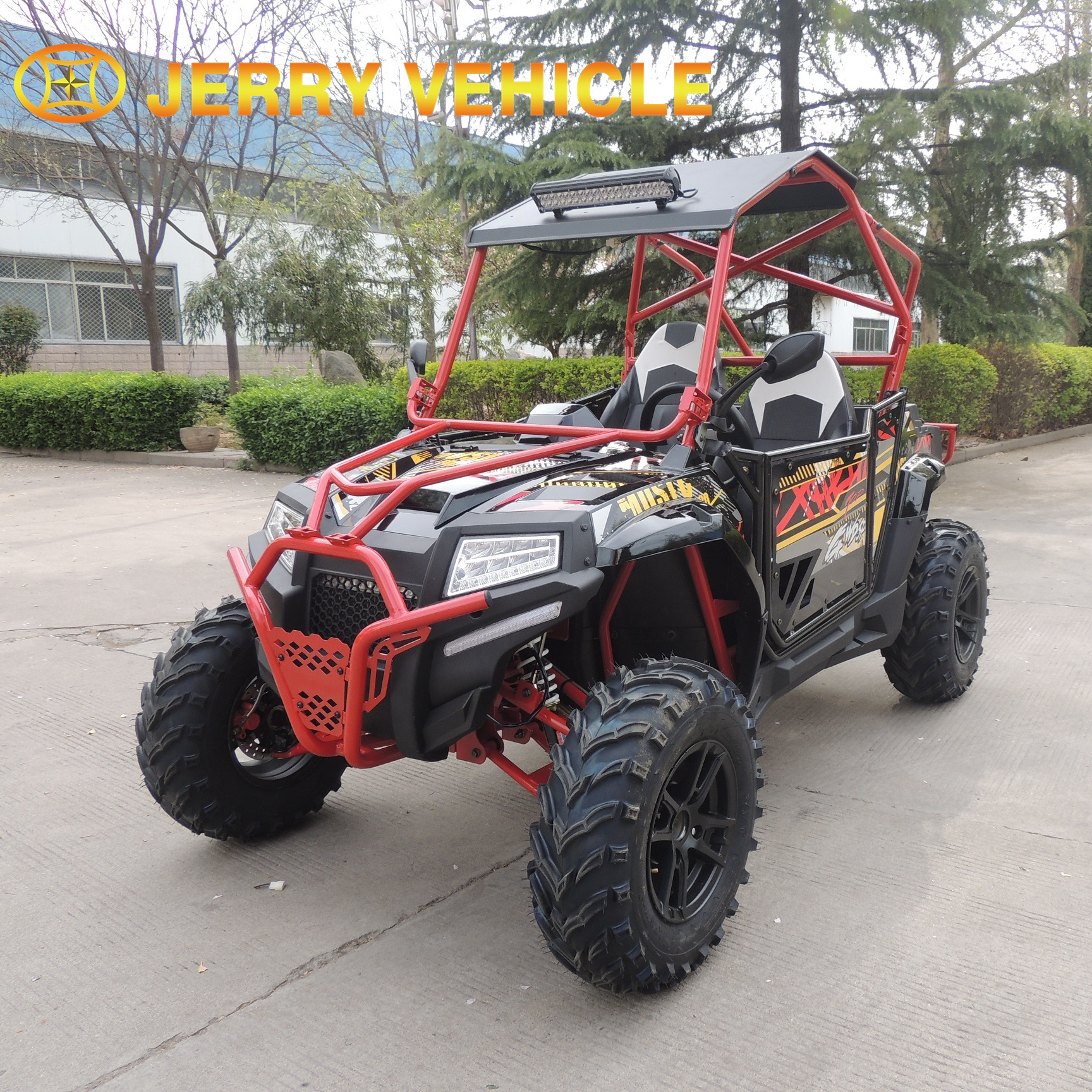 High Quality Jerry Vehicle FX400 predator side by side 2 seat buggy UTV for adults