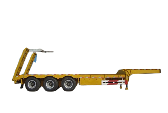 China Factory Manufacturer 3 or 4 Axle Flatbed Trailer Transport 22ft 40ft with 12 Twist Lock Flatbed Semi Trailer