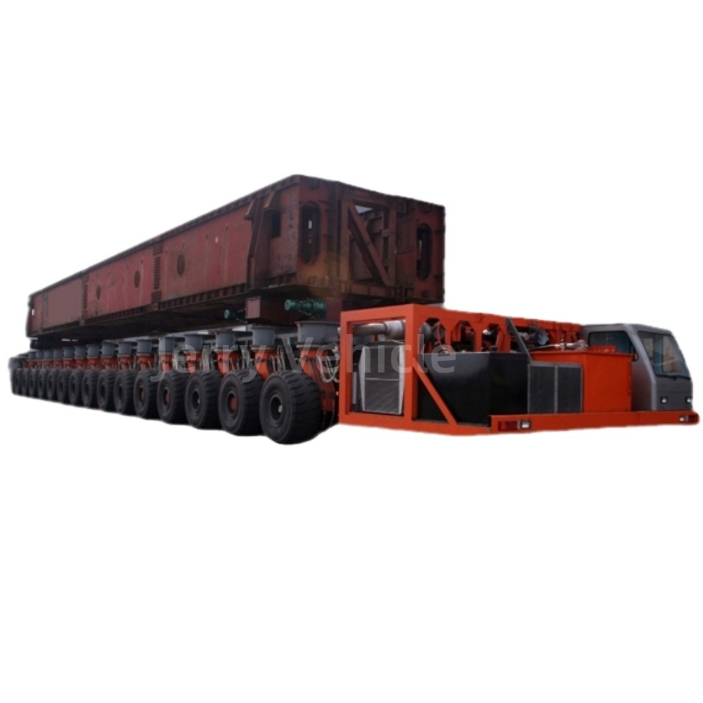 Heavy-Duty Hydraulic Multi-Axle Self Propelled Modular Trailer