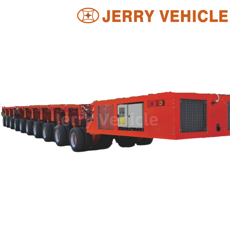 4/6/8/10/12 Multi Axles Heavy Duty Self Propelled Modular Transporter Hydraulic Trailer