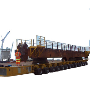 4/6/8/10/12 Multi Axles Heavy Duty Spmt Self Propelled Modular Transporter Hydraulic Trailer