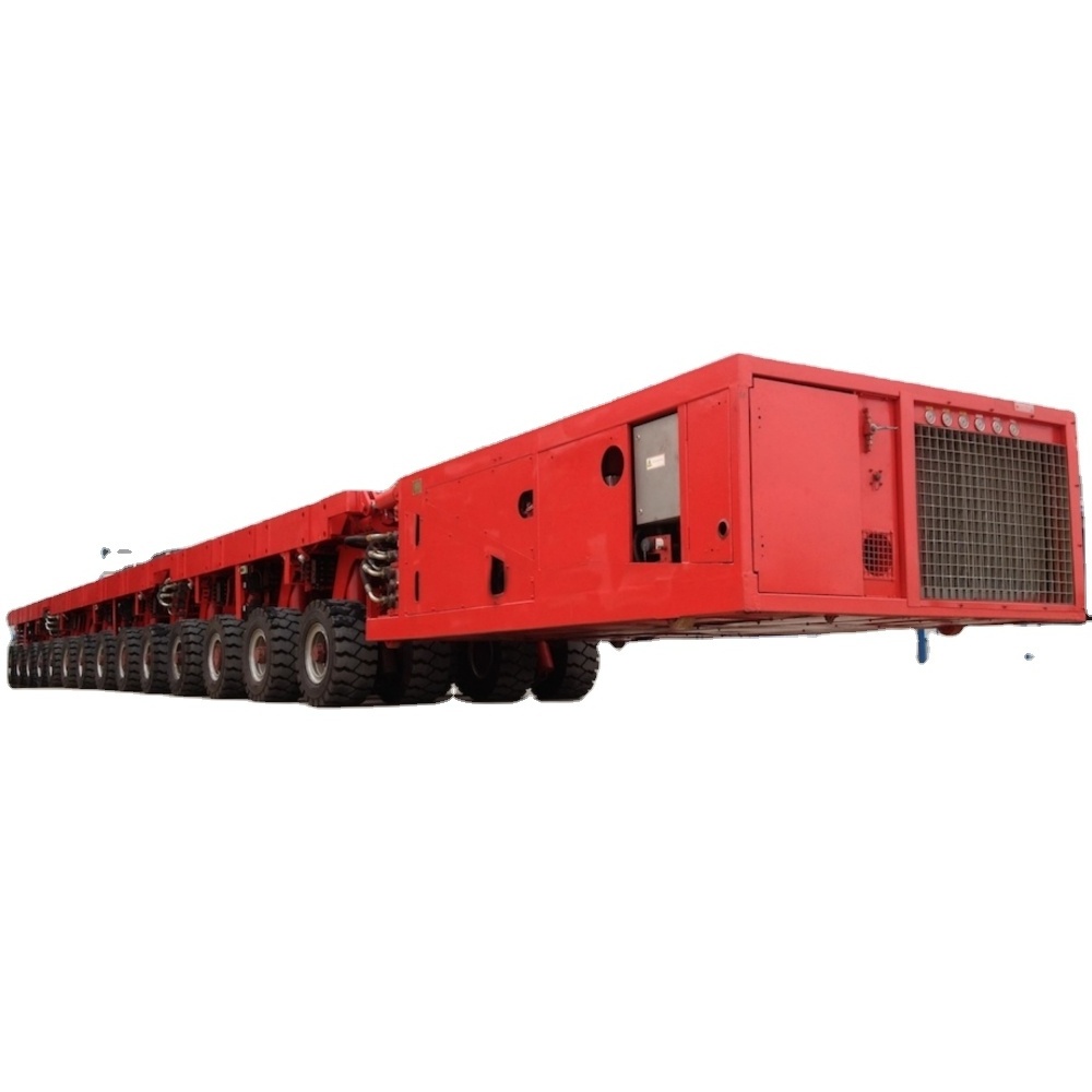 Good Quality 4/6 Axle Spmt Self Propelled Modular Transporter with PPu Dcmc Trailer