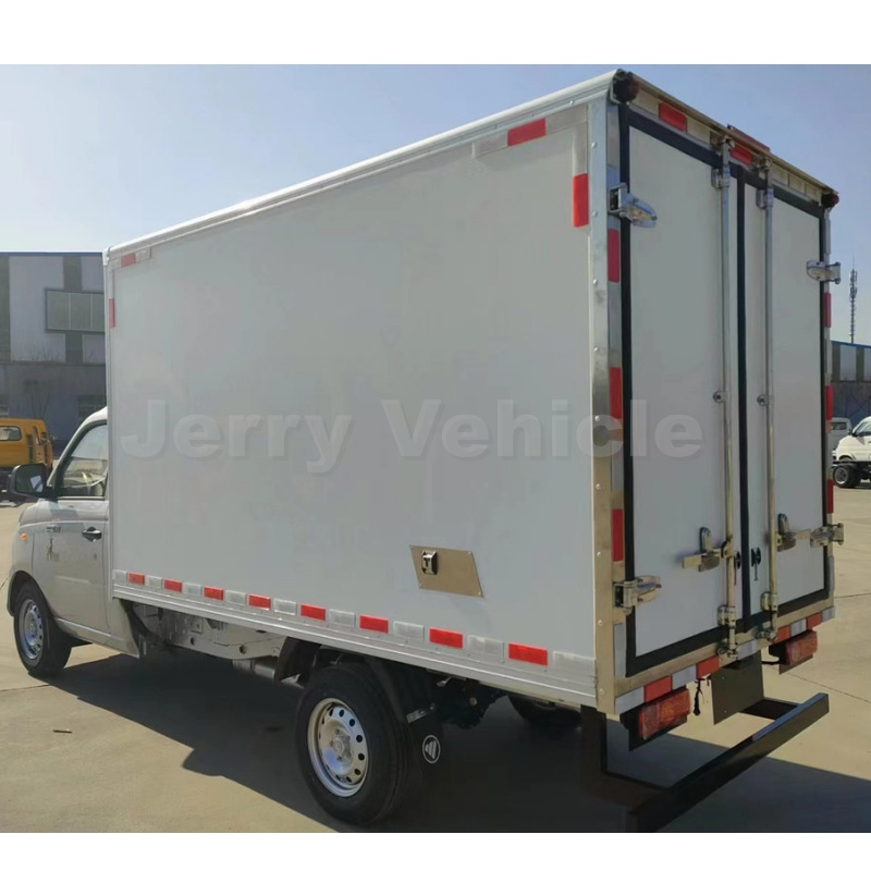 1.5/2t Left Right Hand Freezer Van Box Refrigerator Truck with Refrigerator Unit for Meat Fish Fresh Fruit