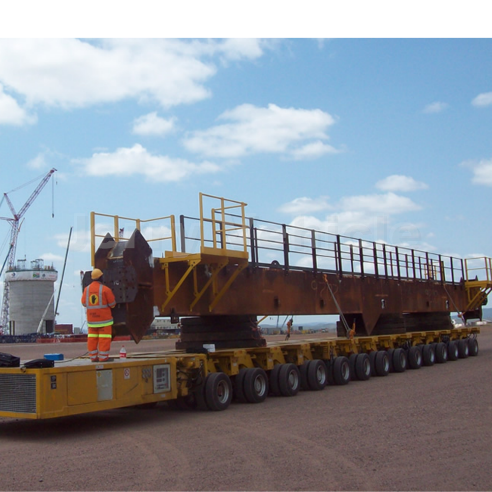 Heavy-Duty Hydraulic Multi-Axle Self Propelled Modular Trailer