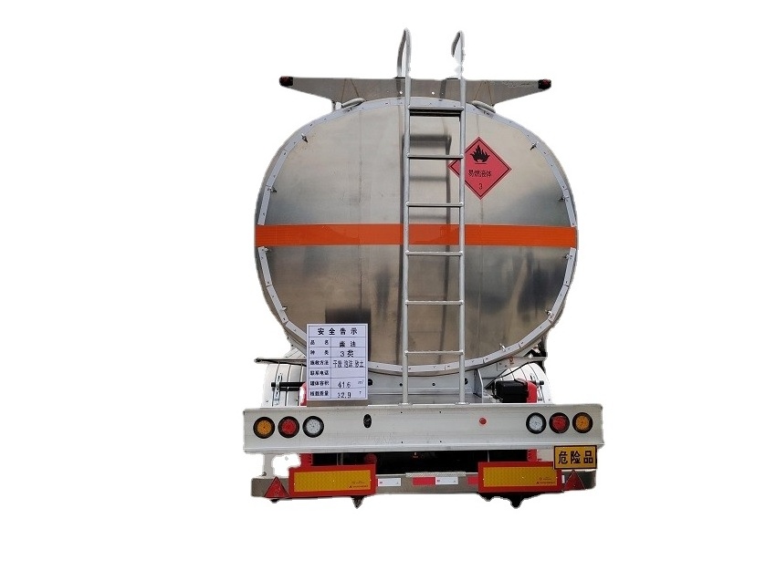 Jerry Vehicle Tanker 40000liters 45000 Litres Diesel Oil Petroleum Tank Semi Trailer Fuel Tanker