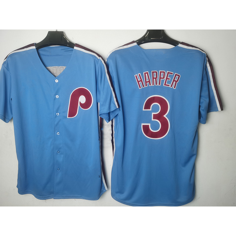 Philadelphia 2023 mens Phillie Jersey Kyle Schwarber 3 Bryce Harpe 7 Trea Turner 10 JT Realmuto 20 Mike Schmidt jersey