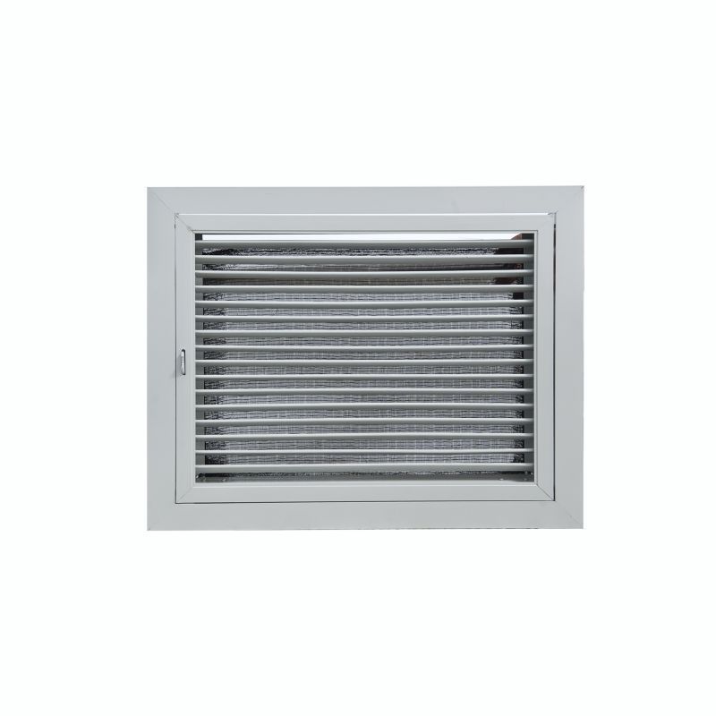 Manufacturer Direct Selling Aluminum Adjustable Return Air Shutters Directional Air Vent Grille with Filter