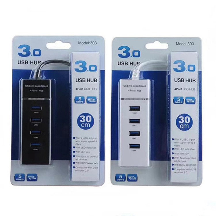 USB Por Large Amount of Stock USB C HUB Factory Wholesale Pro HUB 4 Port USB HUB