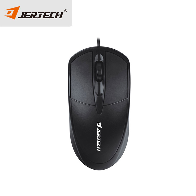 Jertech M110 3D Button Mice PC 1600 DPI Optical Mouse Wired 1 Dollar Office USB Mouse for Computer