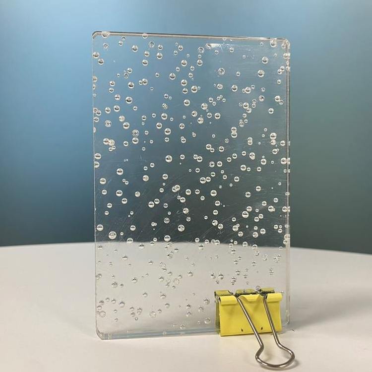 3mm Acrylic bubble sheet Building Decorative Transparent Acrylic Sheet