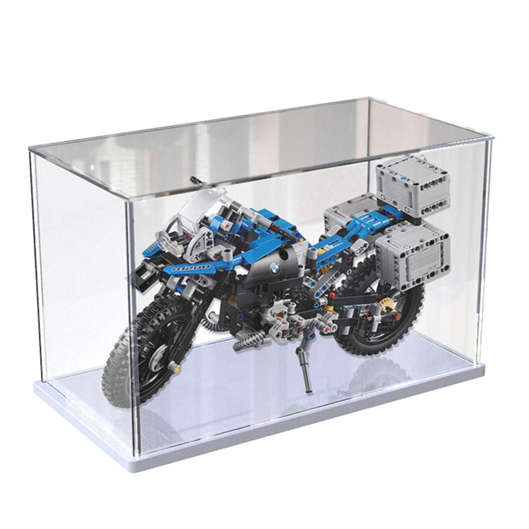 JERY 2023 High End Clear Acrylic Storage Display Box Suitable For Lego Model Table Top Box Cube Storage Box For Action Character