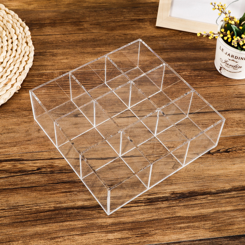 JERY Acrylic Clear Display Case Dustproof Blind Box Transparent Assemble Storage Showcase Collection Acrylic Cube For Toy Dolls