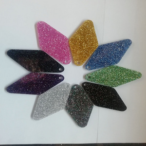 Rose Gold Glitter 2-Sided Premium Acrylic 3mm Thickness Blue Red Sliver Glitter Plexiglass sheet