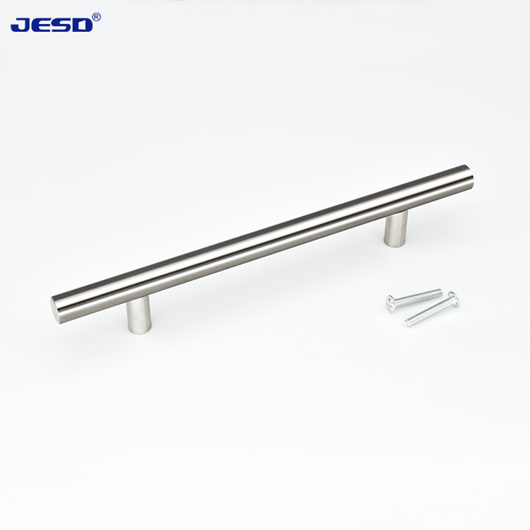 Modern Cabinet Pull Handles For Metal Kitchen Brushed Nickel Drawer Door Furniture Handle