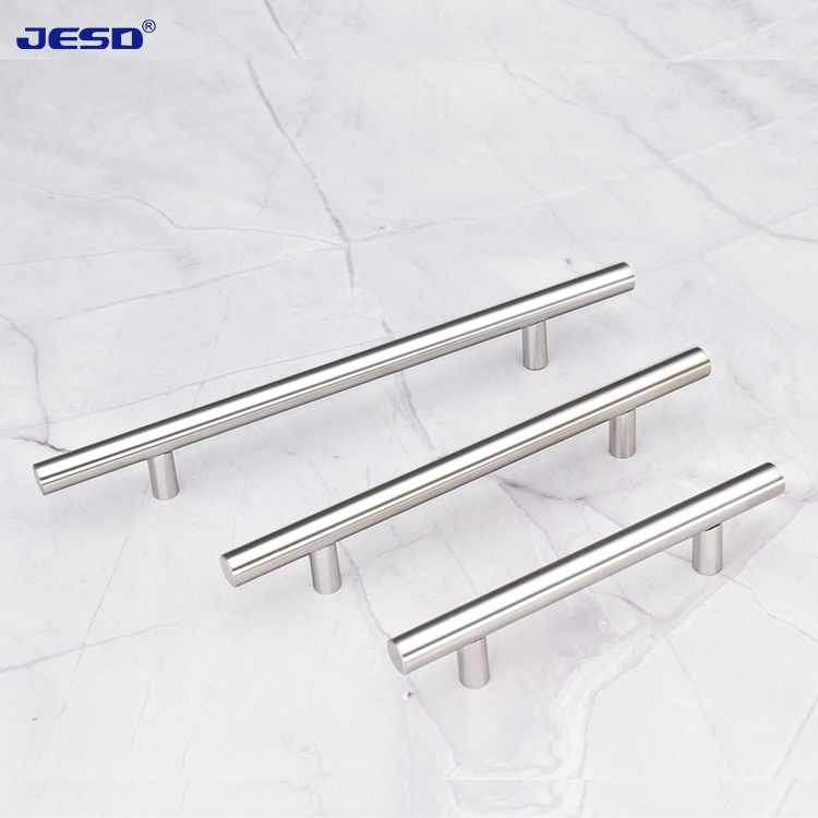 Modern Design Customization Furniture Wardrobe Pull Handle Stainless Steel Kitchen Cabinet Door Handle T Handle