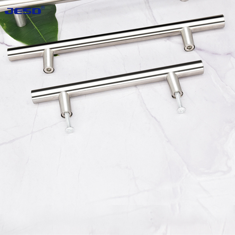 Modern Design Customization Furniture Wardrobe Pull Handle Stainless Steel Kitchen Cabinet Door Handle T Handle