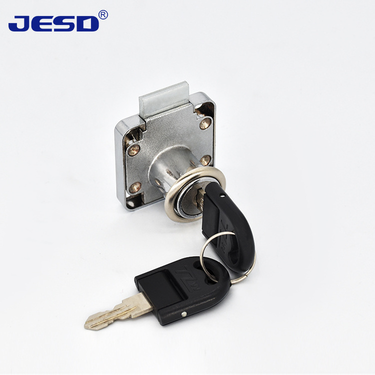 138-22 Factory Price Manufacturer Zinc Alloy Square Type Wardrobe Drawer Lock Furniture Drawer Lock