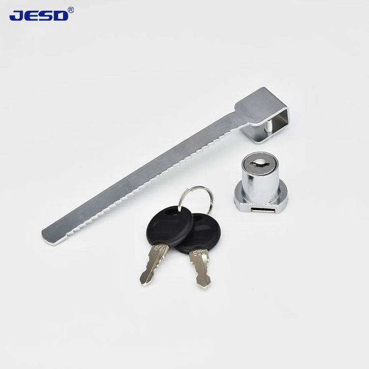 Durable OEM Model Chrome Furniture Fittings Kitchen Cabinet Sliding Door Glass Lock Office Desk Drawer Lock