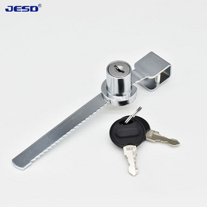 Durable OEM Model Chrome Furniture Fittings Kitchen Cabinet Sliding Door Glass Lock Office Desk Drawer Lock