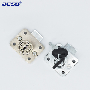 Choose Your Color Iron Furniture Hardware Fittings Wardrobe Cabinet Drawer Lock with Zinc Alloy Cylinder Bathroom Office Desk