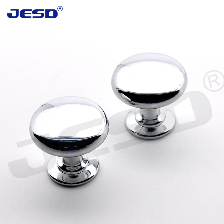 New Design Silver Gold Color Round Drawer Handles Mushroom Kitchen Cabinet Handle Furniture Knobs