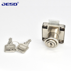 Factory Price Square Shape 136/138 Iron Zinc Alloy Cabinet Lock Drawer Lock Furniture Hardware Furniture Locks