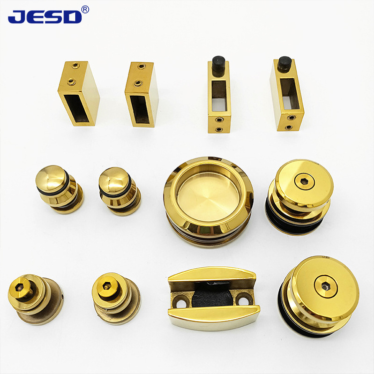 Best Selling Bathroom Glass Door Hardware Set SSS 304 Sliding Glass Shower Door Hardware glass shower door hardware